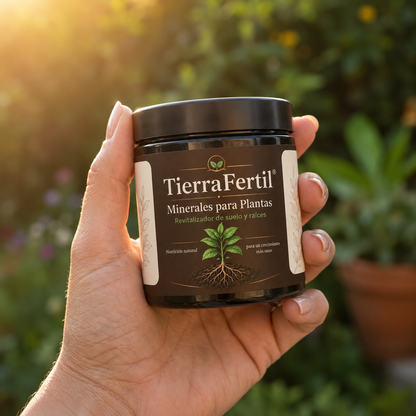 TierraFertil | Minerales para plantas, activador universal de raíces